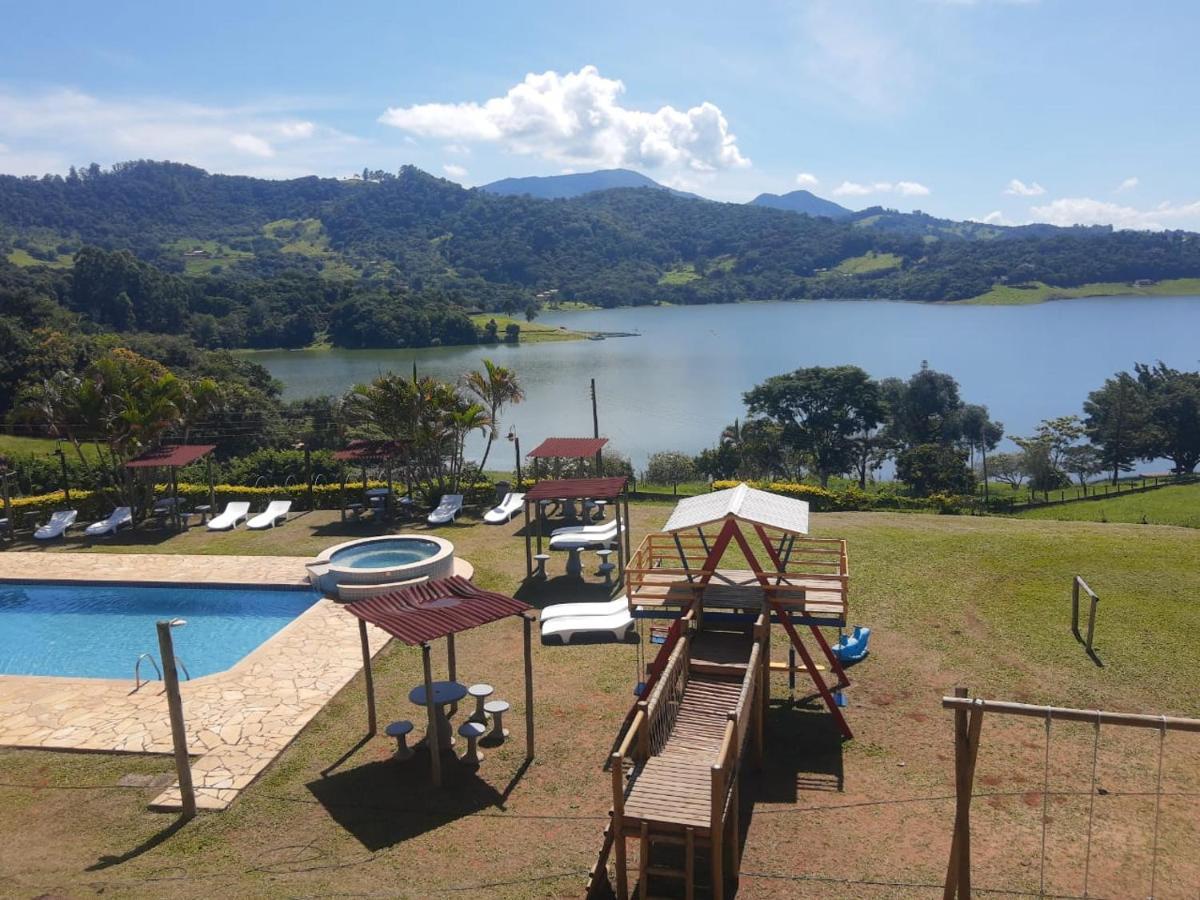 Chale Represa Recanto Varanda Do Sol Joanopolis Luaran gambar